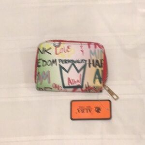 Alba Red and Yellow card holder never used with tags